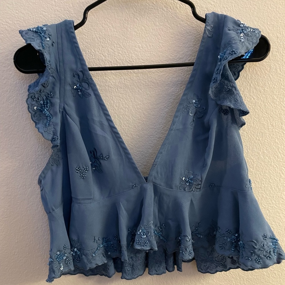 Free people sequin tank